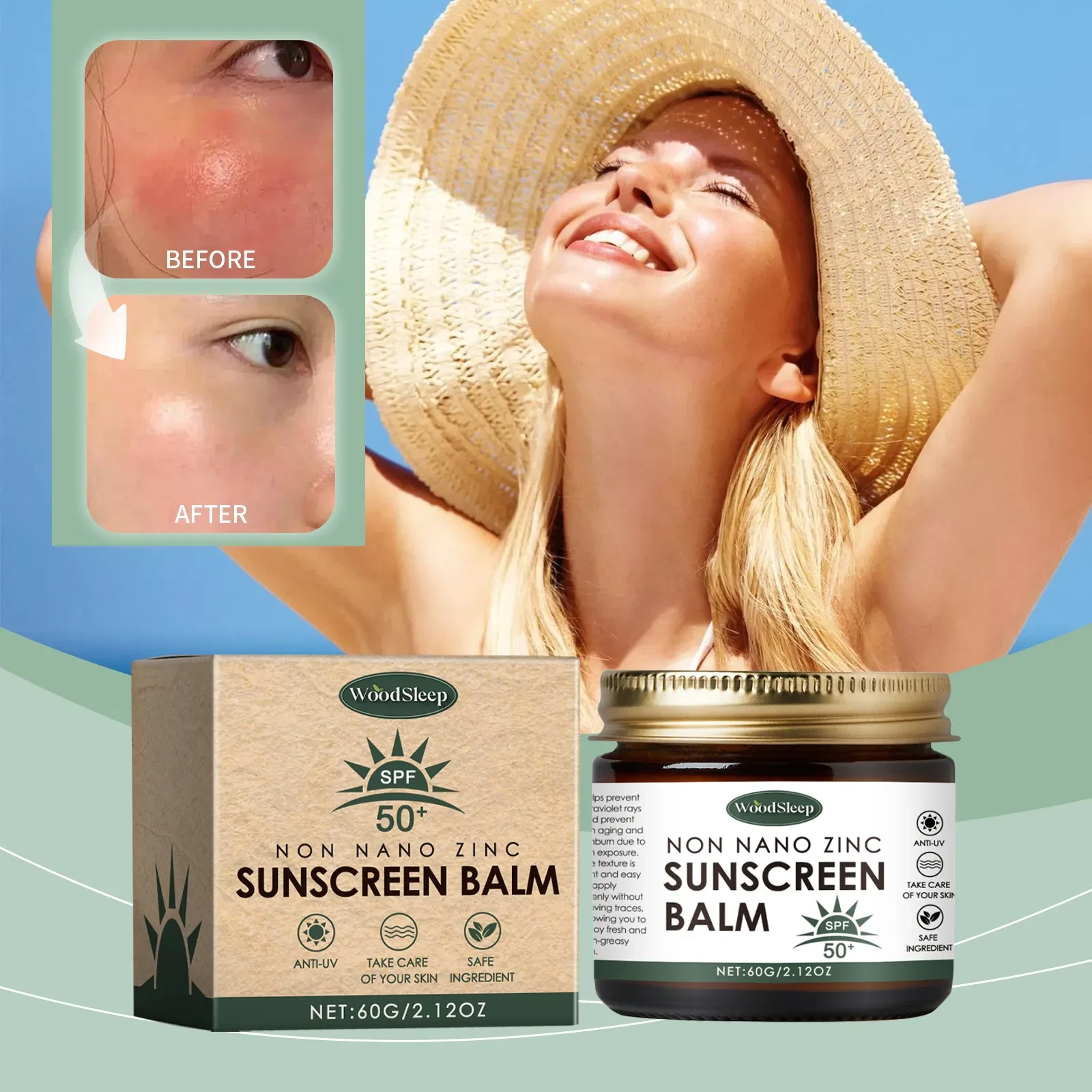 Protective Cream Summer to Resist Ultraviolet Rays