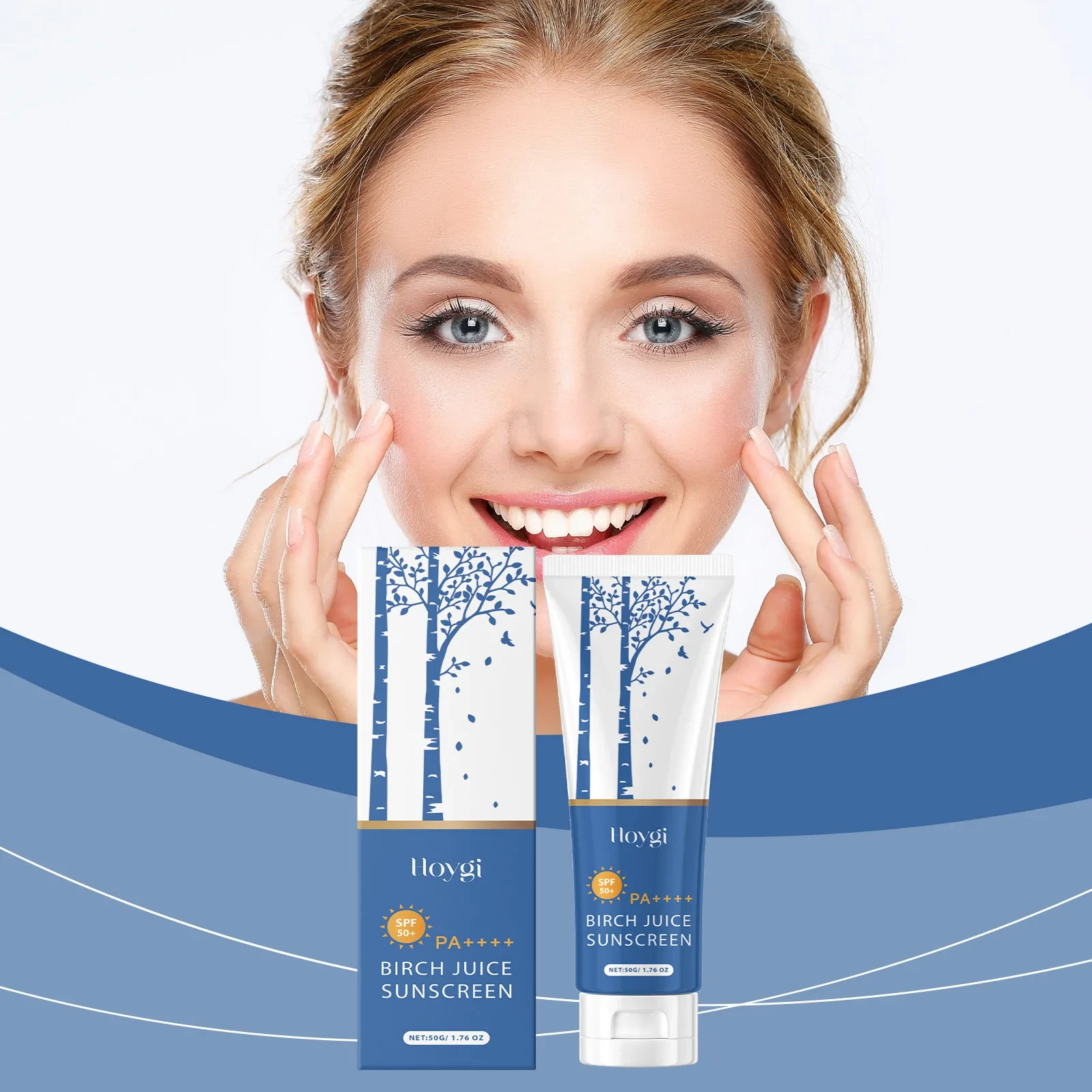 Birch Sap Oil Control Protective Cream Outdoor Light