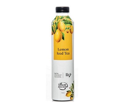 ICED TEA CONCENTRATE LEMON 750ML (BON ACCORD ITL75)