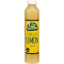 JUICE LEMON 100% PURE NZ 15KG (THE LIMERY JULE15) [CHIL]