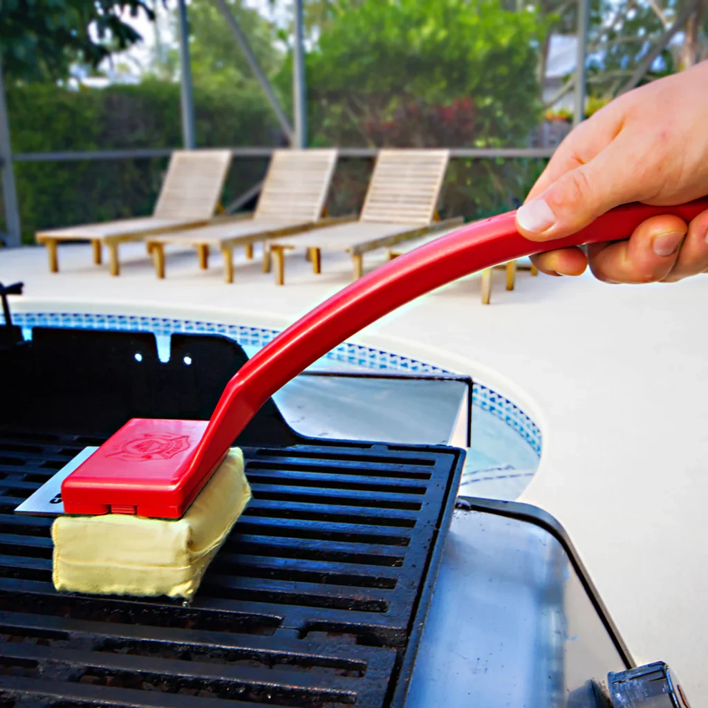 World's Safest Grill Brush - No Harmful Wire Bristles