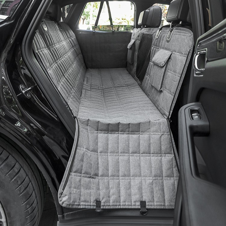 New Vehicle-mounted Pet Mat Water And Dirt Resistant Rear Universal