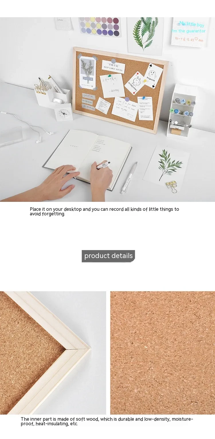 Cork Board Notice Board