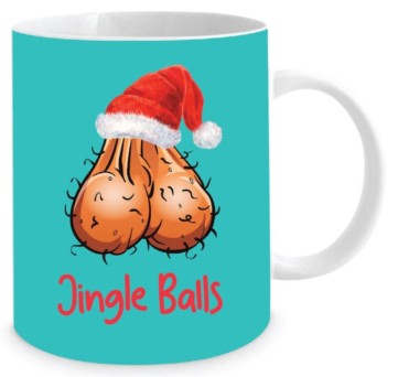 **JUNGLE BALLS RUDE MUG 350ML