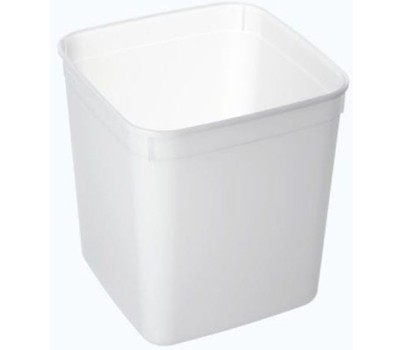 PAILS FOOD SQUARE 4.8L FREEZER 10s/SLV (BONWARE B4800-180S)