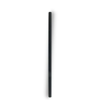 STRAWS PAPER 3PLY 220x8MM BLACK 250s/SLV (TASTEOOLZ 1641)