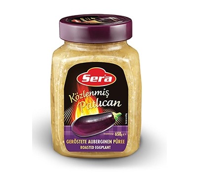 EGGPLANT PUREE ROSTED 720GM (SERA)