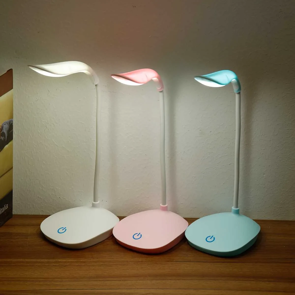 LED rechargeable table lamp