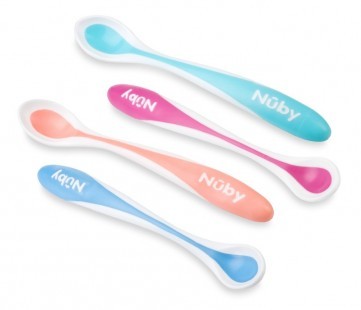 NUBY 2 PK HOT SAFE SPOONS