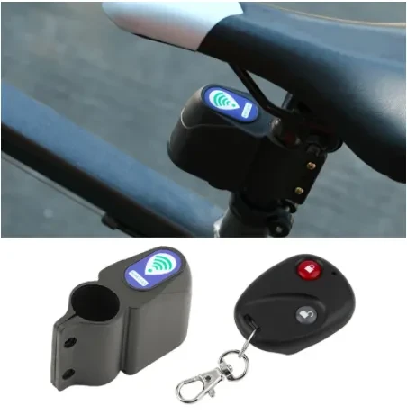 Bicycle Remote Alarm Anti-Theft Alarm Car Lock Alarm Lock Mountain Bike Anti-Theft Device With Remote Control