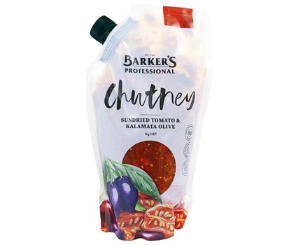 CHUTNEY SUNDRIED TOMATO & OLIVE 1KG (BARKERS 76988)