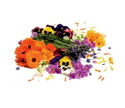 FLOWERS EDIBLE (PER PKT) - [PRODUCE]