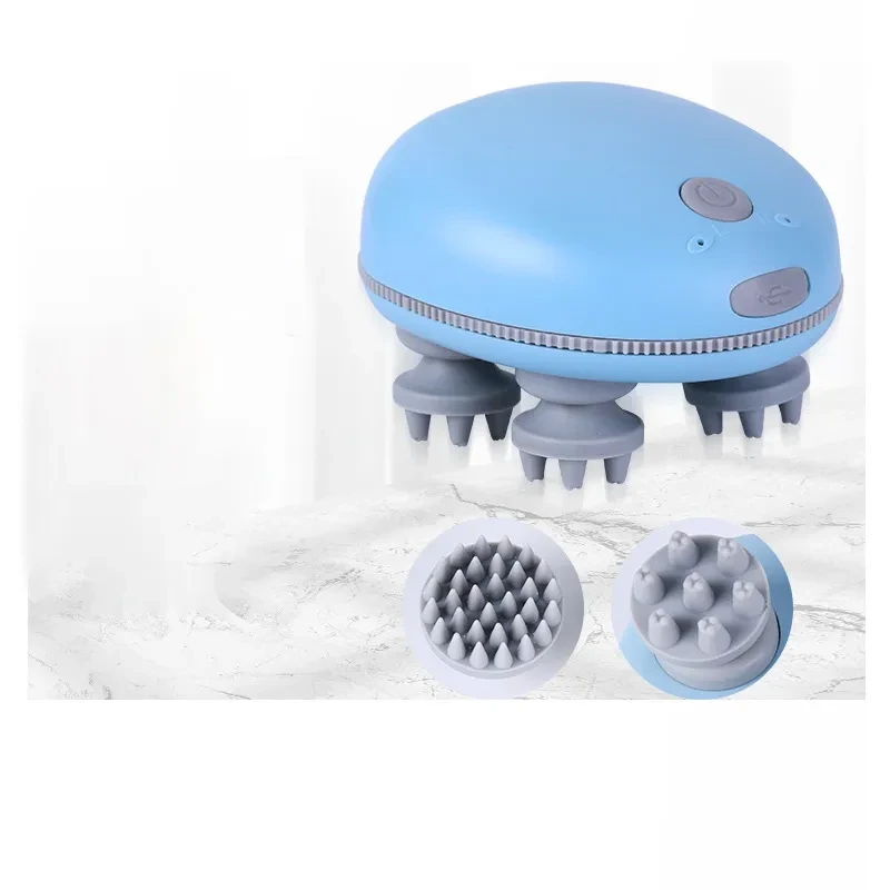 Intelligent Kneading Electric Head Massager For Wet And Dry