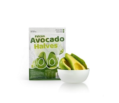 AVOCADO HALVES 500GM (FALCON EXAVOH) [FZN]