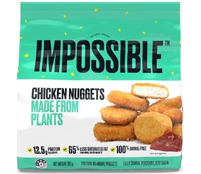 VEGAN NUGGETS 383GM 8s (IMPOSSIBLE 3000000081) [FZN]