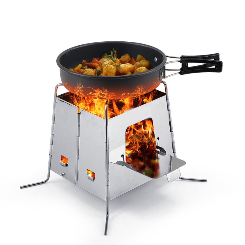 Camping wood stove