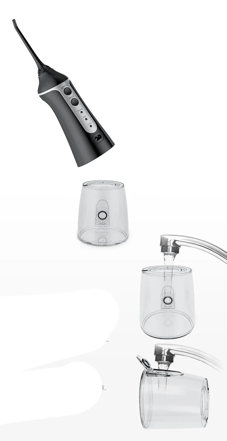 Portable Dental Flusher, Dental Scaler, Dental Scaler, Water Floss, Household Dental Scaler