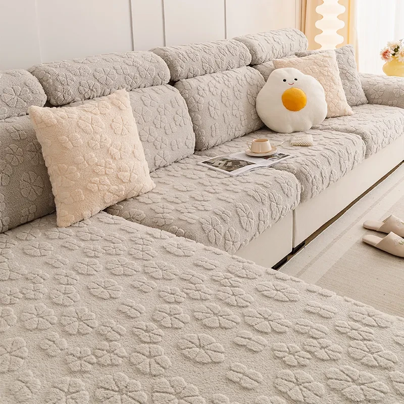 Velvet Sofa Slipcover