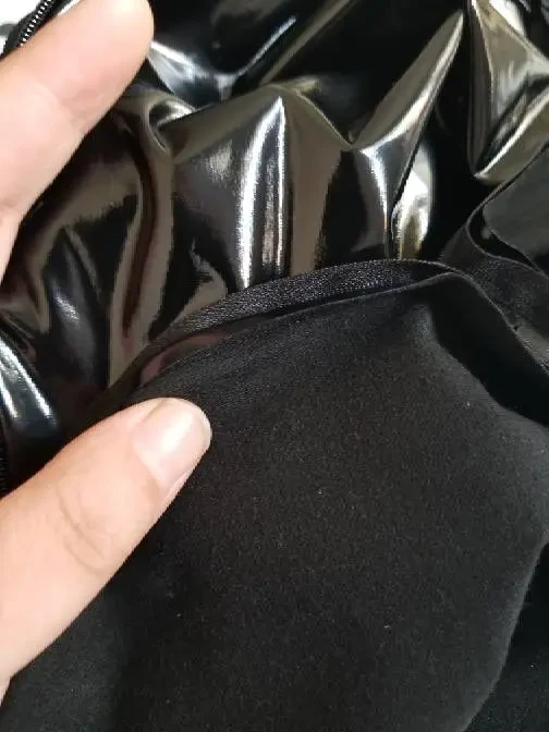 Black Stretch Leather Mummy Plus Bundle Handbag