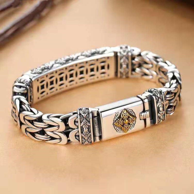 Personality Vajra Pestle Safety Pattern Bracelet