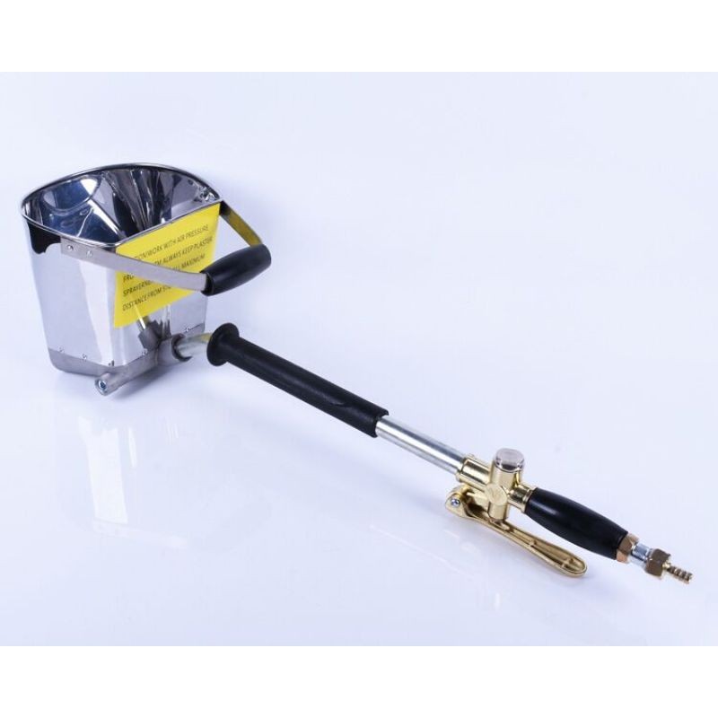 Cement mortar spray gun Spraying machine interior and exterior wall multi-function waterproof fireproof coating spray funnel