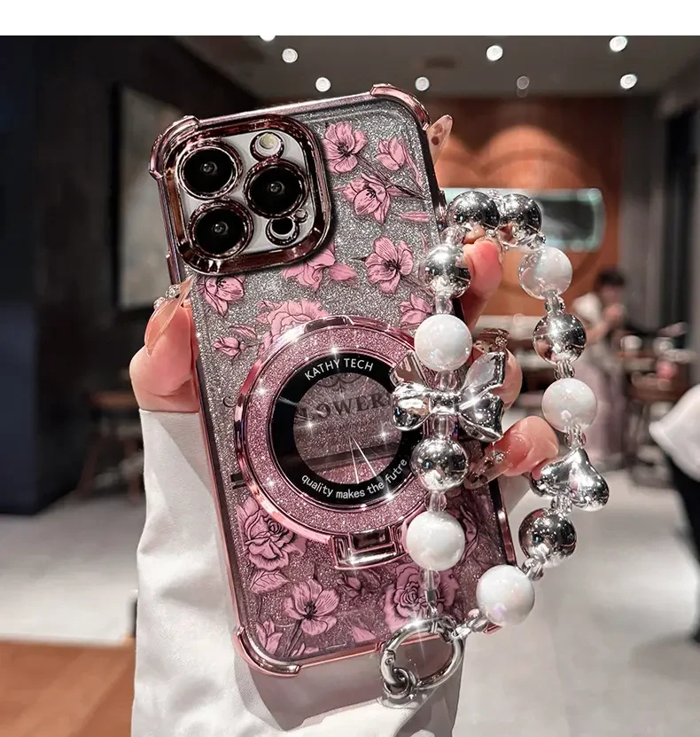 Lily Flowers For Apple 15promax Phone Case 16 For Girls New Premium