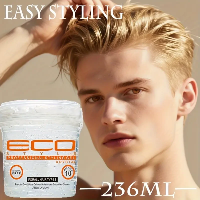Magic White Hair Gel -236ml, hair mud and wax, youthful taste