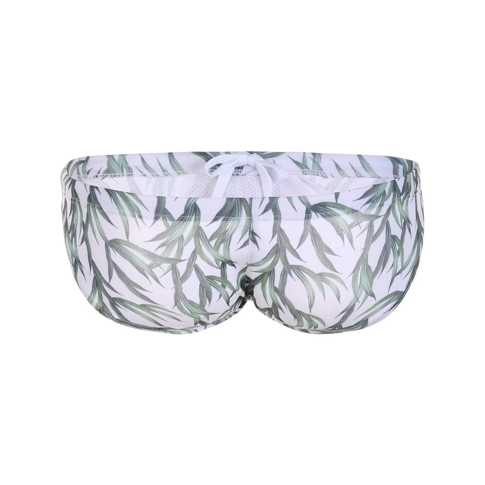 Sexy Print Swimming Trunks Plant Coconut Maple Leaf Trendy Beach Hot Spring Pants Multi-color