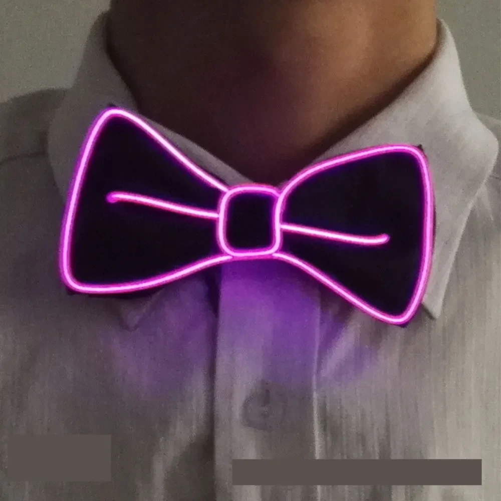 Neon Bow Tie