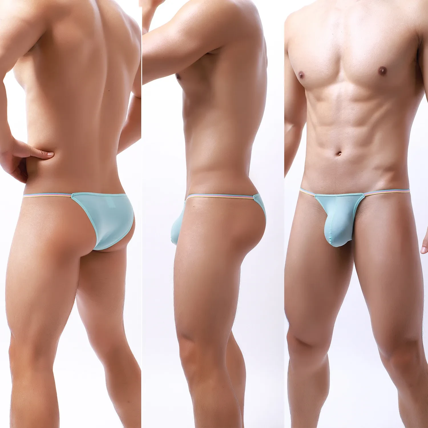 Half Sheath Men's Underwear Low Waist