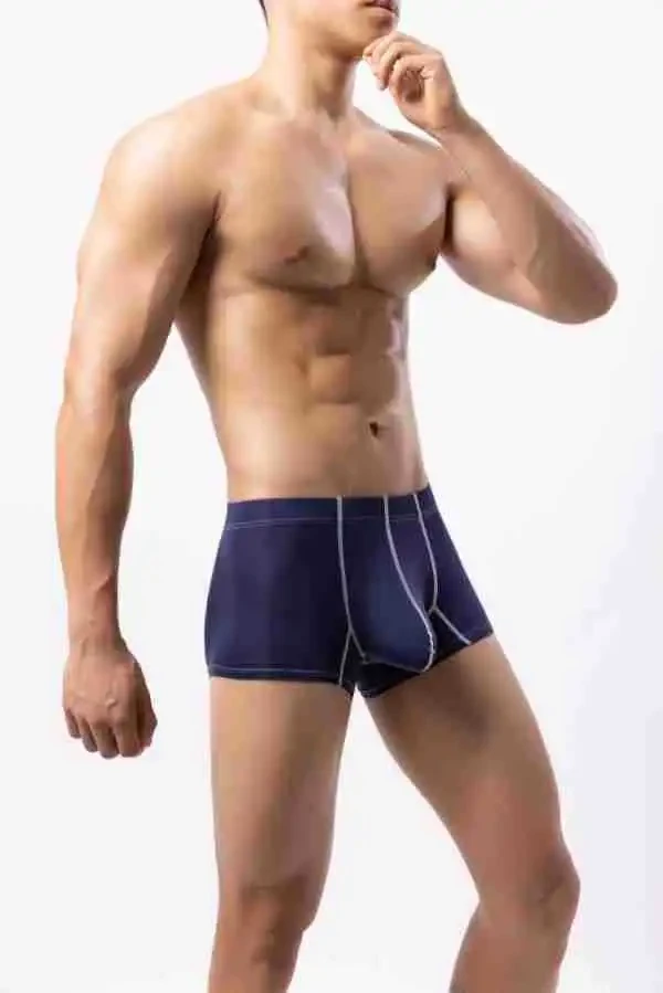 Ice Silk Underwear For Men, Quick Drying, Cool Feeling, Breathable Large Bag