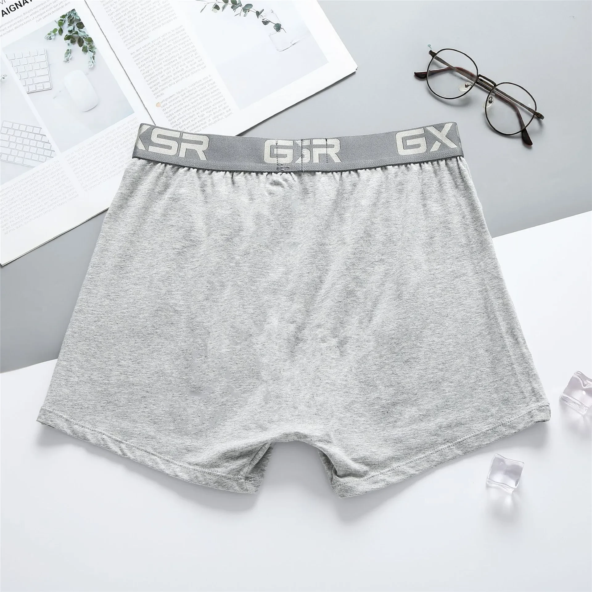 Men's Home Pants Low Waist Pure Cotton Breathable Underwear