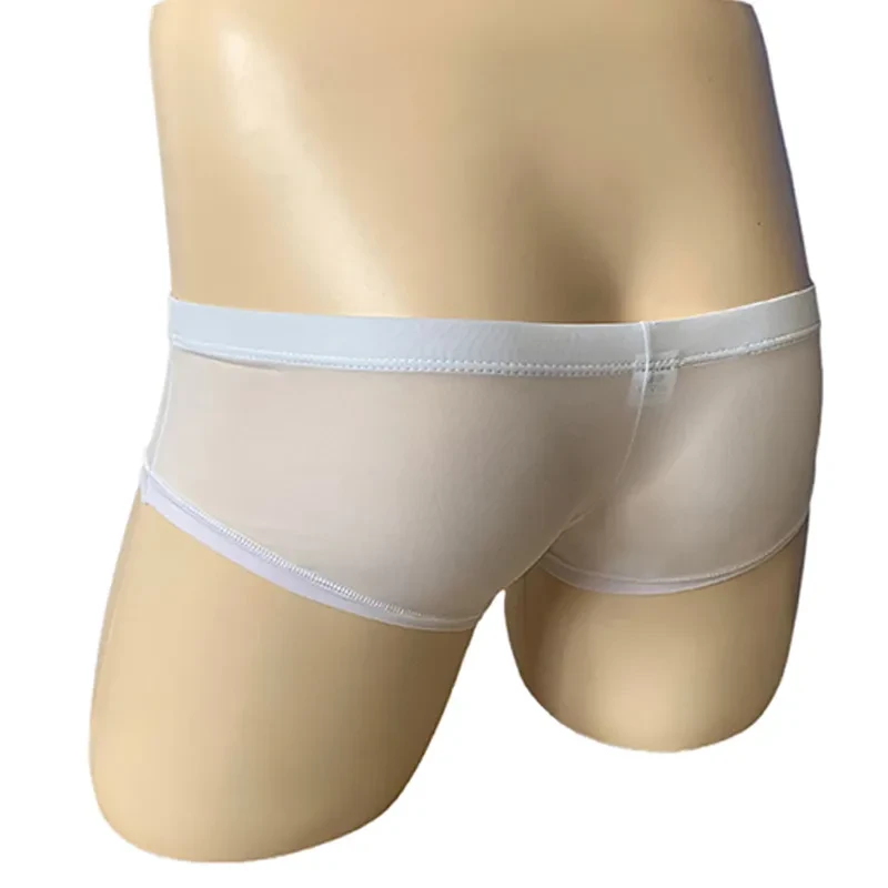 Semitransparent Ice Silk Men's Boxer Shorts