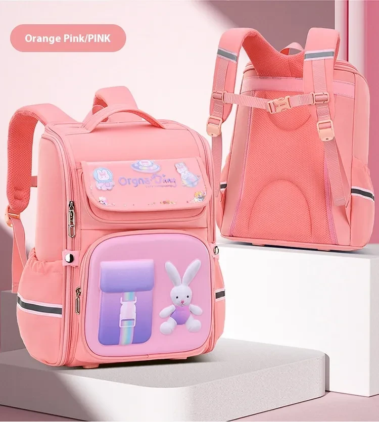 Reduce Burden And Protect Spine Children's Large Capacity Cartoon Backpack