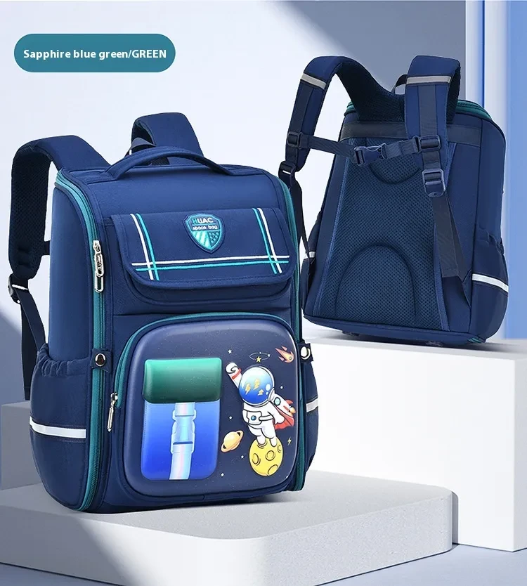 Reduce Burden And Protect Spine Children's Large Capacity Cartoon Backpack