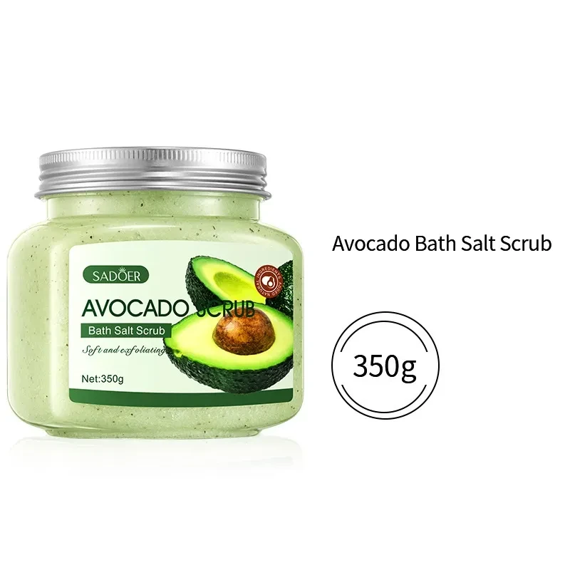 SADOER Avocado Bath Salt Scrub