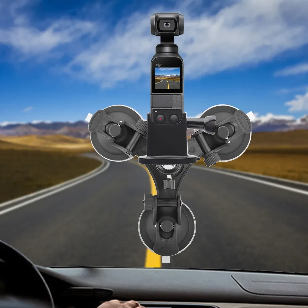 Car Holder Suction Cup Pocket Camera Stabilizer Accessory