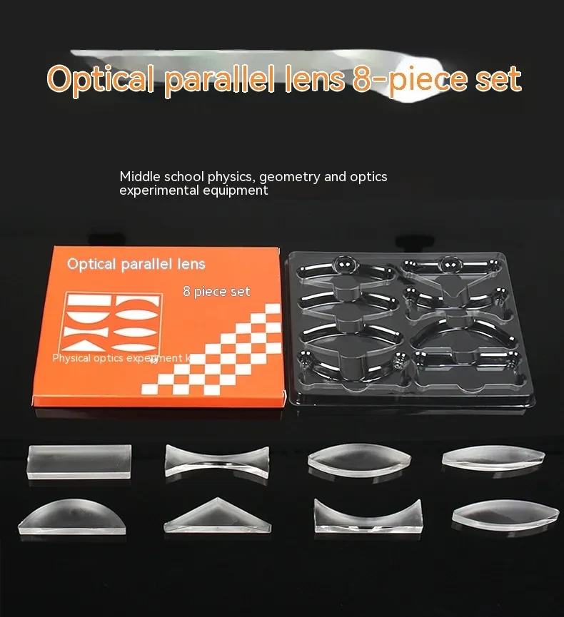 Acrylic Physical Geometric Optics Parallel Lenses