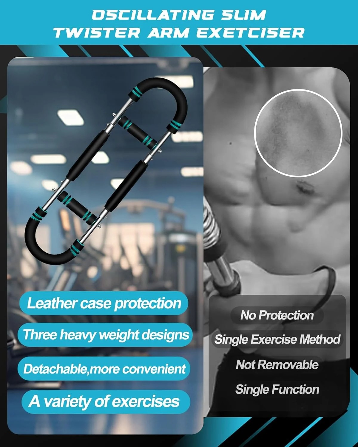 Twister Arm Exerciser with Foam Handle