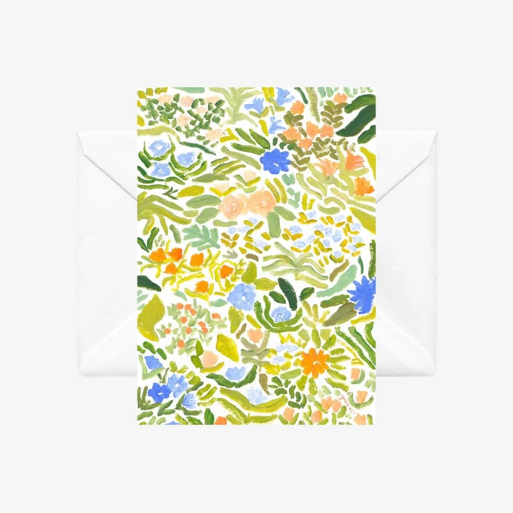 Card - Peachy Blooms