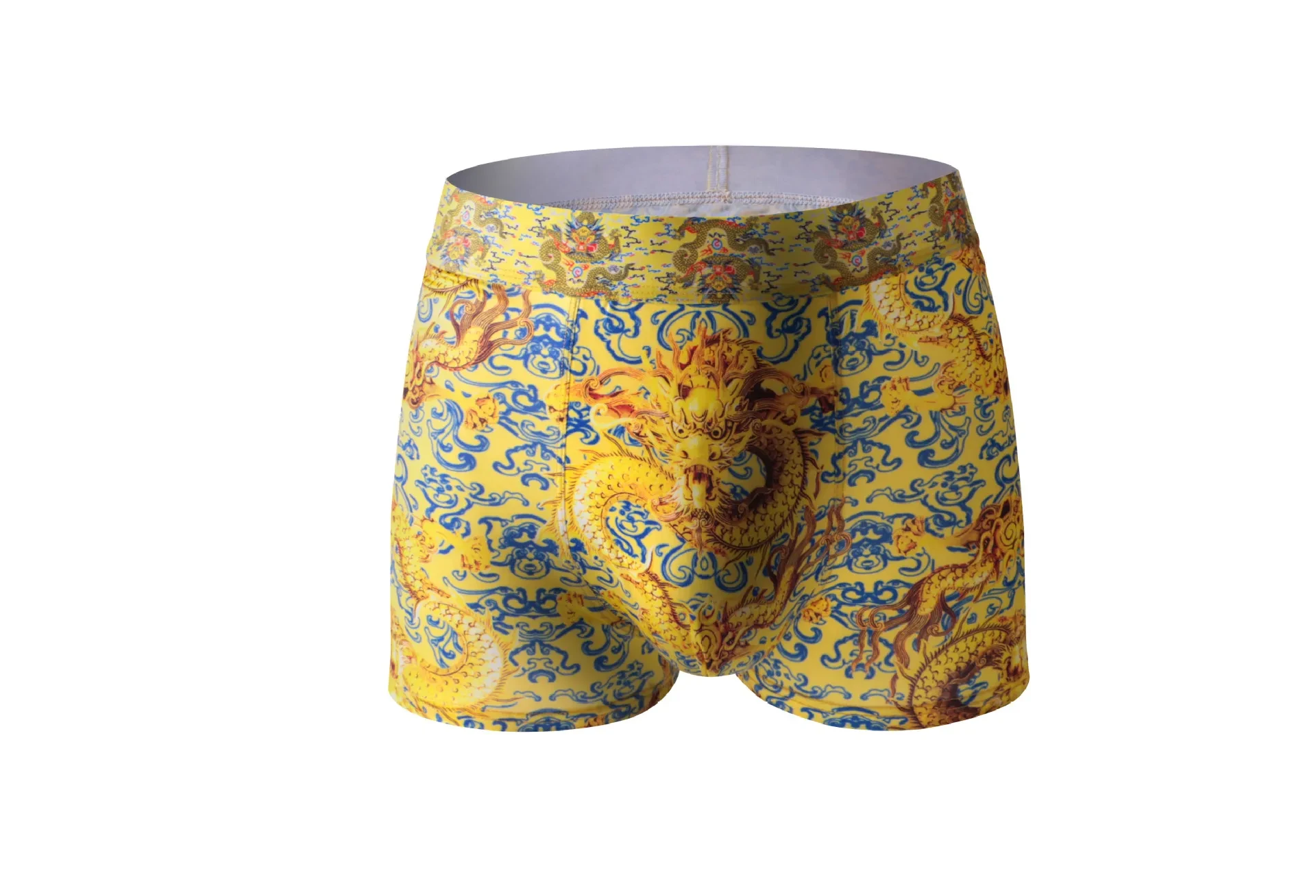 Dragon Panties Men's Boxers Milk Silk Pant Top
