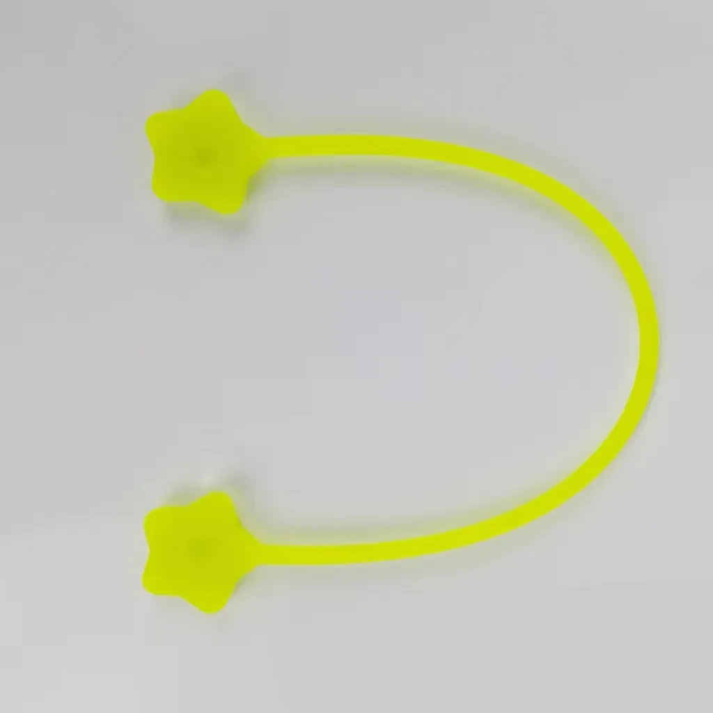 Star Magnet Winder Silicone Material Mobile Phone Wire Organizer Magnet Wire Clip