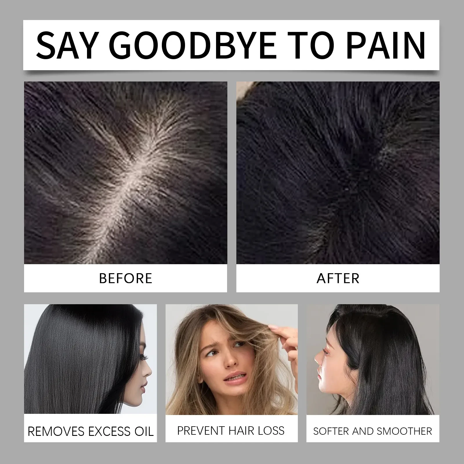 Mild Ingredients Nourishing Soft Hair Shampoo