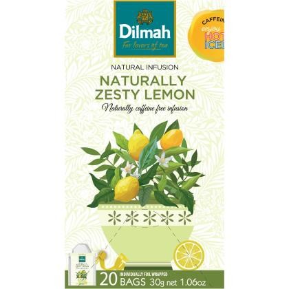 Tea Bag Fruit Zesty Lemon Foil Envelope 30g - Dry Store