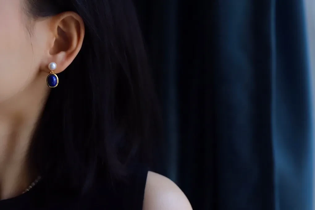 Natural Lapis Lazuli Pearl