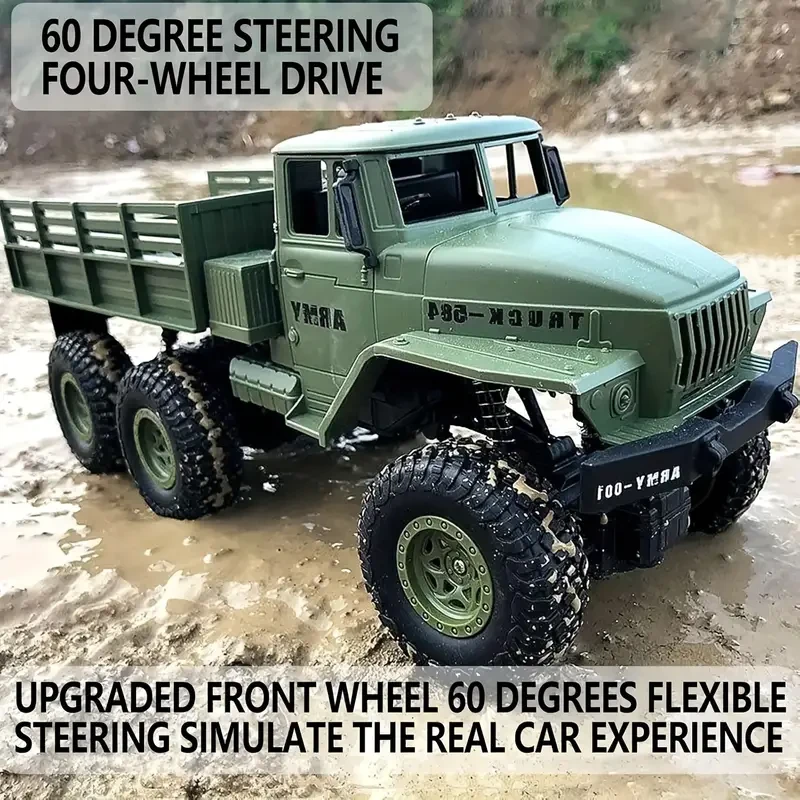 JRC Q69 1:18 Remote Control Military Off-Road RC Car