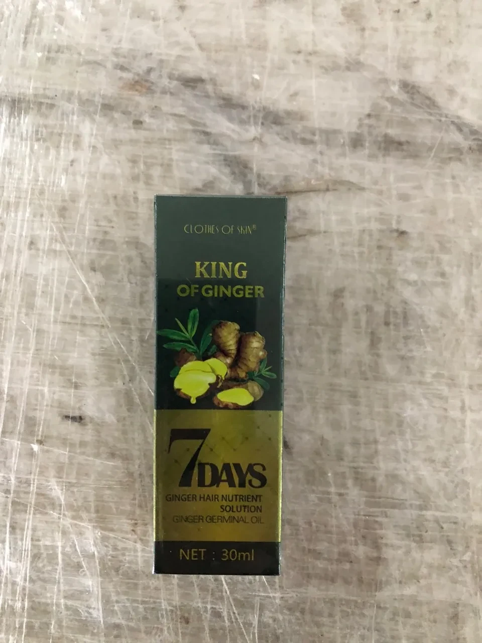 King of Ginger Ginger Hair Nutrient Solution (7 Days)  30ml