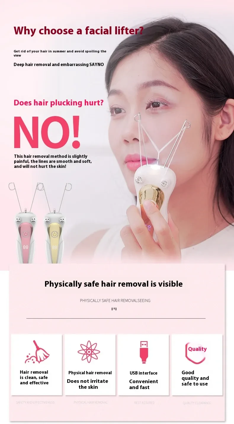 Roll Surface Device Face Grinder Hair Remover