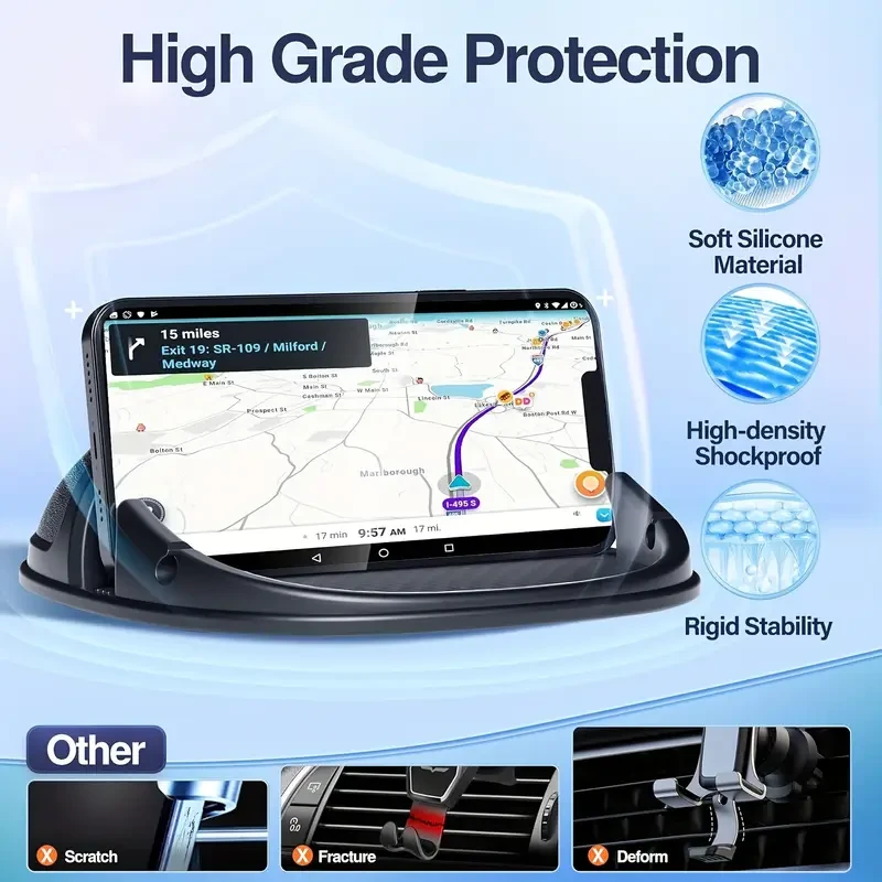 Silicone Car Mount Holder
