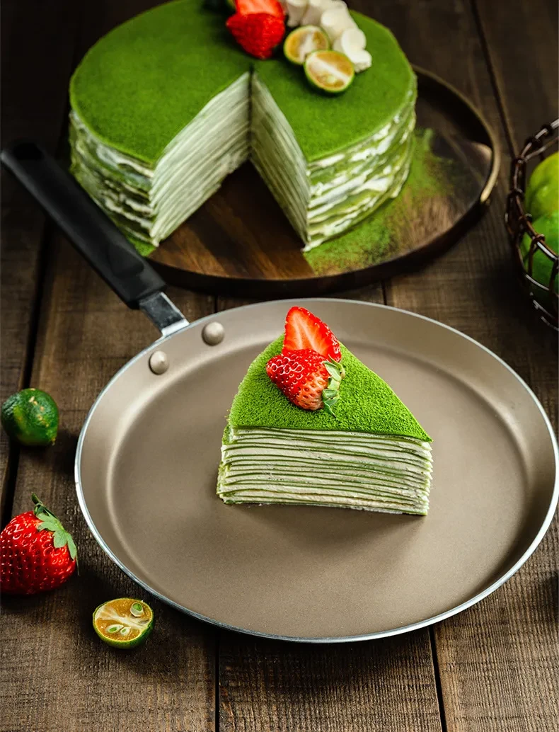 French Baker Melaleuca Pan Pancake Pan Non-Stick Pan Melaleuca Cake Flat-Bottom Non-Stick Pan Frying Pan Small Pan